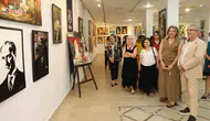 Nazilli’nin yetenekli fırçaları Lütfi Selek’te buluştu