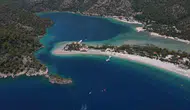 Fethiye Kumburnu bayram tatilinde binlerce kişiyi ağırladı