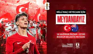 Bodrum’da dev ekran milli maç keyfi başlıyor
