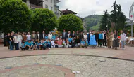 Ordu İkizce'de öğrenciler sağlıklı yaşam için yarıştı