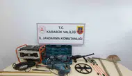 Karabük jandarmasından kaçak kazı ve uyuşturucu operasyonu