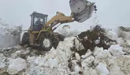 Rize yaylalarında Haziran ayında kar mesaisi başladı