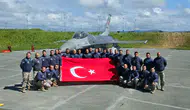 Türk savaş uçakları Avrupa semalarında gövde gösterisi yaptı