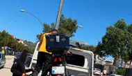 Erdek'te polisten kaçan ehliyetsiz sürücüye rekor ceza
