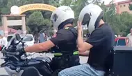 Trabzon'da sınav telaşına polis müdahalesi