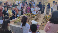 Mardin'de yangında hayatını kaybeden Melike karnesine kavuştu