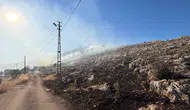 Adıyaman Ulubey Köyü sınırında anız yangını paniği