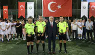 Denizli OSB sahalarında şampiyonlar kupalarına kavuştu