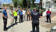 Sinop'ta polis ekiplerine yangın eğitimi verildi