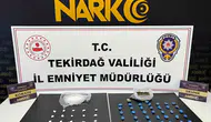 Tekirdağ polisi bir haftalık uyuşturucu denetiminde 8 kişiyi cezaevine gönderdi