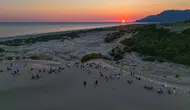Patara Kum Tepeleri gün batımı için yeni çekim noktası oldu