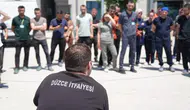 Düzce’de hastane personeline yangın tatbikatı