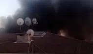 Küçükçekmece'deki kentsel dönüşüm alanında gece yangını
