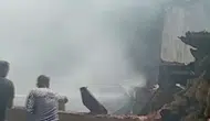 Sivas’ta mutfak tüpü patlayınca ev alevlere teslim oldu