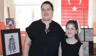 Disleksi engel tanımadı 11 yaşındaki Nuse Nur’un sanat serüveni