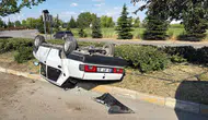Eskişehir’de trafik kazası İki genç yaralandı