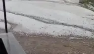 Yozgat'ta aniden bastıran dolu ve sel tarımı vurdu