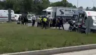 Lüleburgaz'da trafik kazası 6 kişi hastaneye kaldırıldı