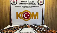 Samsun Atakumda silah deposuna polis baskını