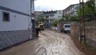 Gümüşhane'de sel felaketi Evler ve araçlar sular altında kaldı