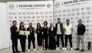 Kayserili kuaför Balkanlar arenasında kürsüye çıktı