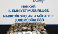 Hakkari polisinden zehir tacirlerine operasyon