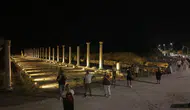 Side Antik Kenti artık gece gezginlerini ağırlıyor