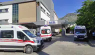 Kulp yolunda direksiyon hakimiyeti kaybedilen araç şarampole uçtu