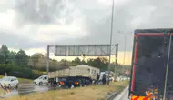 Eskişehir’de ani sağanak trafiği kilitledi