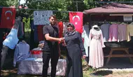 Sandıklı köyünde yılın el emeği görücüye çıktı