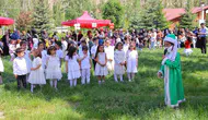 Bayburtlu minikler yıl sonunu oyunlarla kutladı
