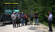 Kastamonulu köylülerin asfalt sevinci kurban kestirdi