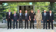 Erzurum protokolü Aşkale Çimento tesislerini inceledi