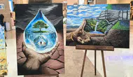 Osmaniyeli gençlerden doğa için sanat dokunuşu