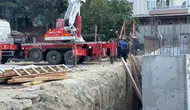 Isparta'da okul inşaatında facia Hafriyat altında kalan iki işçi yaralandı