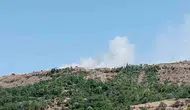 Palu'daki tarlalardan dumanlar yükseliyor