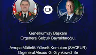 Genelkurmay Başkanı Bayraktaroğlu NATO komutanıyla bölgesel güvenlik zirvesi yaptı
