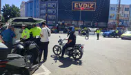 Edirne'de kask takmayan sürücüye iki günde ağır fatura