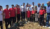 Güreşçiler Malatya’da yeşil bir iz bırakıyor