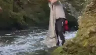Bolu Sarıçam'da yasak avlanma kameraya yansıdı