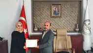 Aydıntepe’de din görevlilerine üstün başarı ödülü