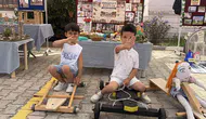 Osmaniyeli minikler kentin tarihini sergide buluşturdu