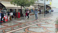 Edirne sıcaktan bunalınca yağmuru fırsata çevirdi