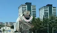 Elazığ trafiğinde beton saçan sürücü tepki topladı