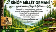 Sinop yeni piknik alanına kavuşuyor