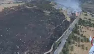 Balıkesir İbirler’de alevler rüzgarla yayıldı