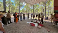 Muğla’da gönüllüler orman yangınlarına karşı eğitiliyor