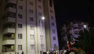 Şanlıurfa’da yüksek katlı apartmanda gece paniği