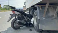 Samsun’da feci kaza Emekli komiser motosikletiyle kamyona çarptı