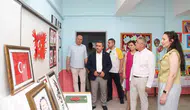Köşkün genç yetenekleri yıl boyu ürettiklerini sergiledi